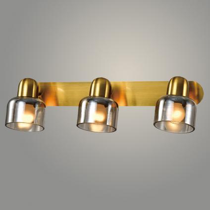 Спот 21810/3 BRASS латунь 3x40W E27 h135, 24